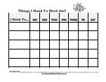 behavior chart